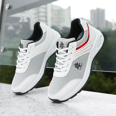 Fashion Large Size Tenis Man Shoes High Quality Leather Casual Shoes 2025New Mens Sneakers Air Cushion Running Shoe Non-slip Sport Shoes