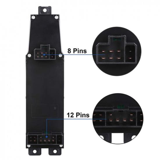 Window Switch Control +Taupe 2Pcs For 02-09  Dodge Ram 1500/2500/3500 68171680AA