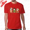Cute Penguin Christmas Cartoon Graphic Printed Tshirt Xmas Animal Lover T Shirt Casual Fashion Loose Short Sleeve Unisex Tees