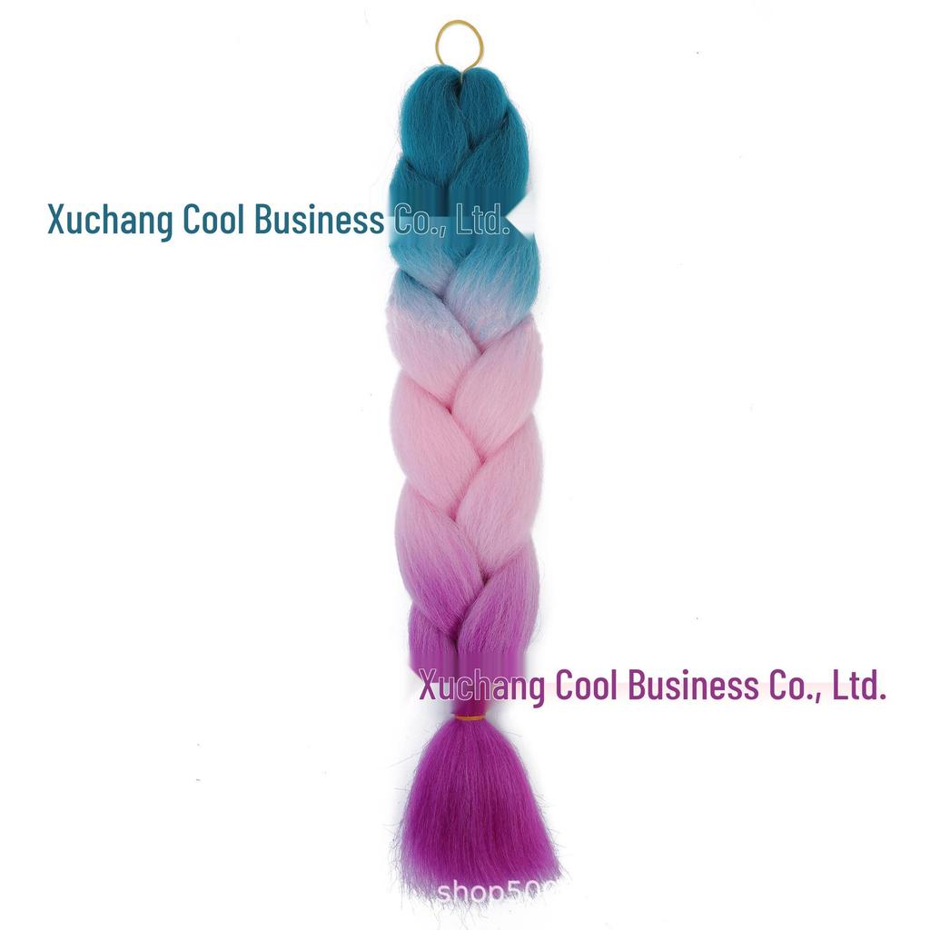 Three, Four, Five-Color Gradient High-Temp Fiber Jumbo Braid Material
