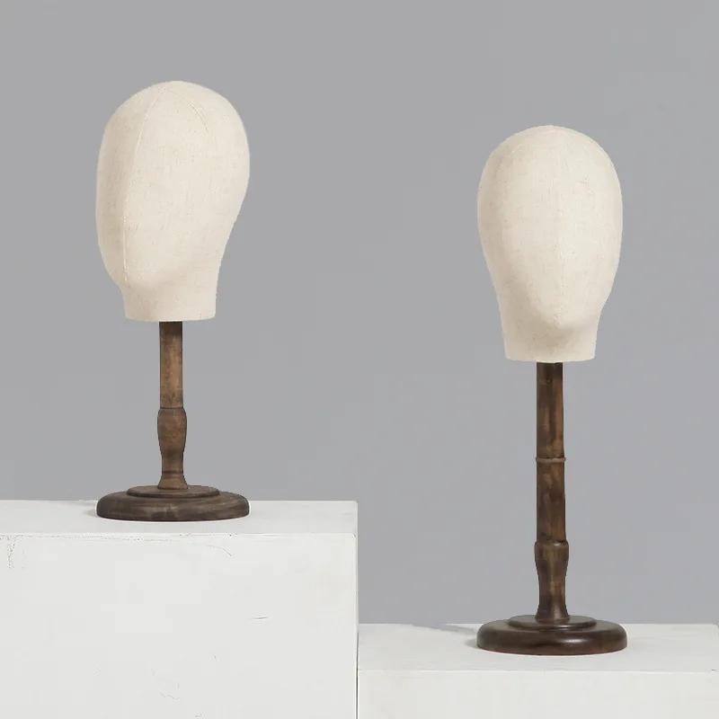 Adult Hat Racks Colorful Mannequin Head Prop Hat Display Holder Head Female Wigs Display Stand Racks or Salon Home Use