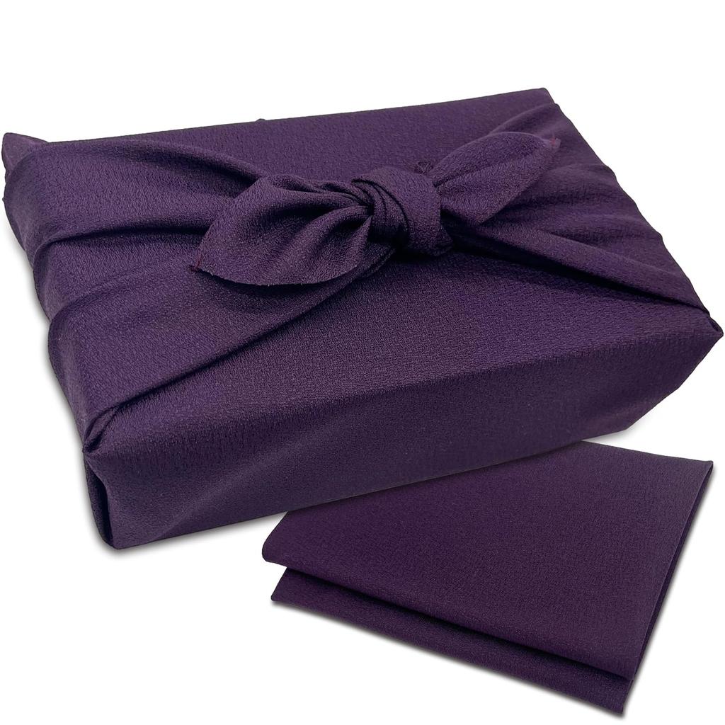 Fukumasa-do Furoshiki Kyoto Established Manufacturer One Sho Bottle Large Size Made Japan 90 cm Purple