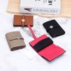 Genuine Leather Draw-out Strap Buckle Small Wallet Women's Fashionable Multifunctional Folding Change Purse Pure Cowhide Coin Bag