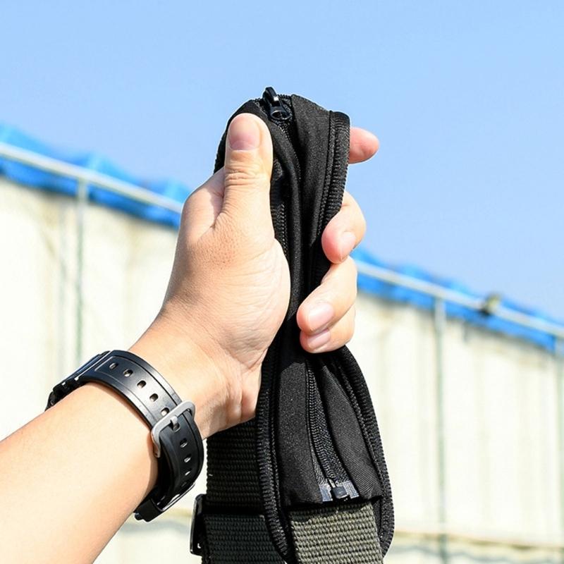 Durable and Comfortable Shoulder Strap Pad Replacement for Backpacks Anti Slip and Zipper Designs Enhanced Comfort