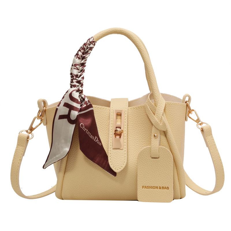 Nischenmode handgetragene Bucket Bag Damen 2025 neuer Trend Schultertasche hoher Wert lässige Umhängetasche