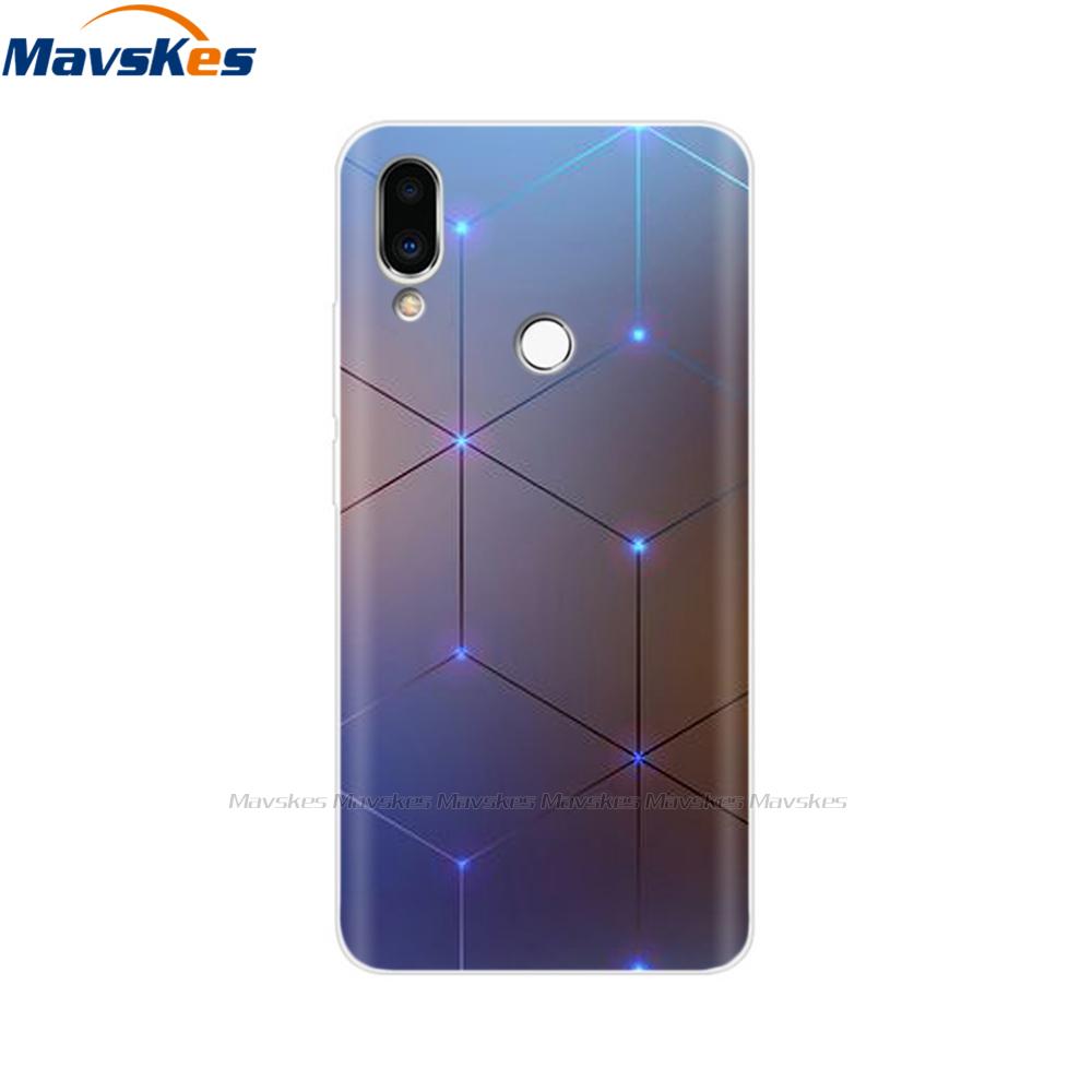 For Meizu Note 9 Case Note9 Soft TPU Silicon Funda Back Cover For Meizu M9 Note Case M9Note M 9 Rose Print Phone Case Coque Para