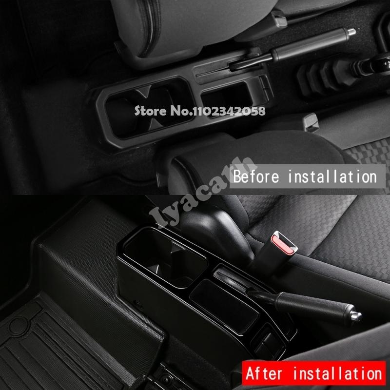 RHD FOR SUZUKI Jimny Nomade 5 Door /SIERRA 3 Door 2025 2026 ABS Carbonfiber Handbrake Button Panel Frame Interior Accessories