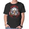 Unisex Crew Neck T-Shirt The Awakening Of Sun God Ramen Graphic Short Sleeve Casual Tee