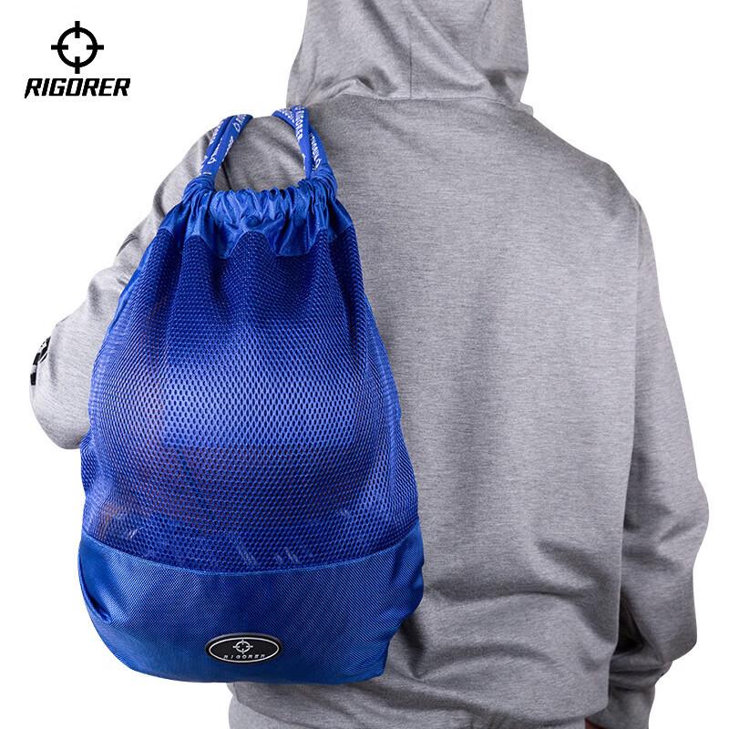 

Zhuanzhe Jacquard Mesh Drawstring Basketball Bag