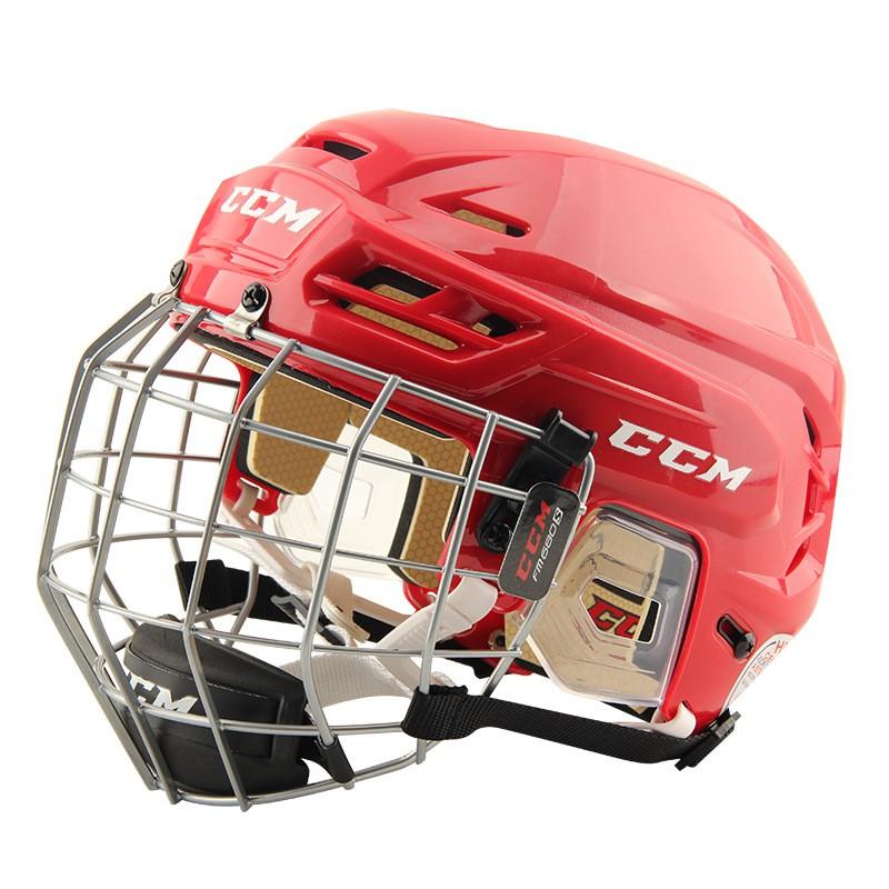 Hockey Helmet Ice Field Roller Skating Adults Kids Goalie Protective Headgear PE Material