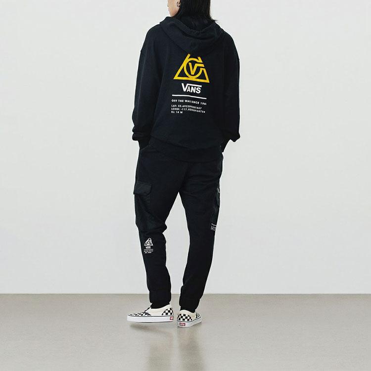 Vans Multi-Pocket Pattern Casual Sports Knit Tapered Pants Men Bottoms Black VN0A4TS5BLK