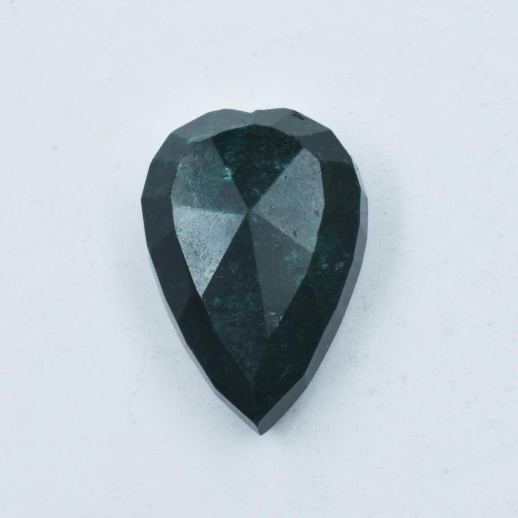 Natural Green Emerald Loose Gemstone 154.40 ct Heart Cut Big for Jewelry Making and Gem Collections