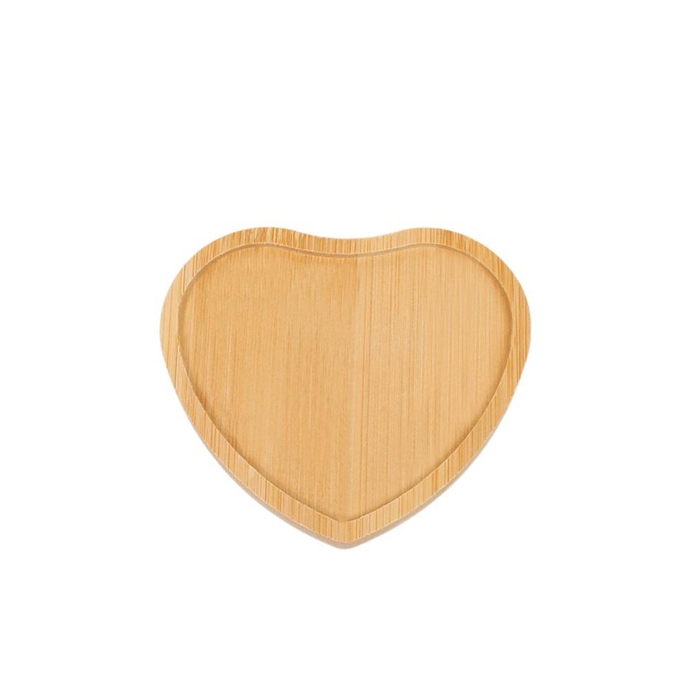 5pcs Creative Bamboo Coasters Heat-resistant Tea Cup Mats Crafts Anti Scalding Pad  Bowl