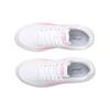 Li Ning Synthetic Leather Low Top Slip Resistant Abrasion Resistant Skateboard Shoes Women's White Pink AGCR470-4