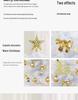 Mini Luminous White Christmas Tree Ornament - 45cm/60cm Desktop Decoration