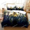 Game Garena Free Fire Bedding Set Single Twin Full Queen King Size Bed Set Aldult Boys Bedroom Duvet Cover Sets 3D Luxury Gift02