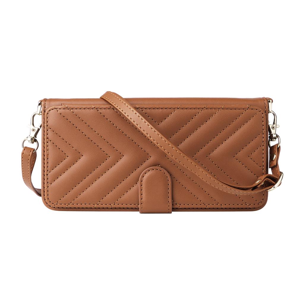 For Samsung Galaxy S26 Ultra Case with Shoulder/Wrist Strap Leather Phone Cover Stand Wallet