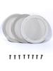 16-Pack Speaker Grille Covers: 4-Inch, 5-Inch, 6-Inch, 8-Inch, 10-Inch Metal Mesh Decorative Rings