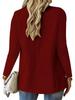 2025 Autumn Long-Sleeve Women's Solid Color Cardigan Suit Jacket
