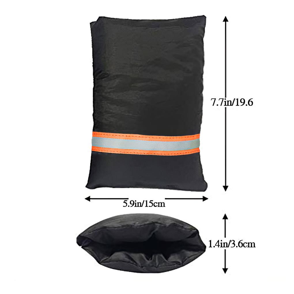 Oxford Cloth Water Faucet Protection Freeze Cover Reflective Strips Spigot Antifreeze Winter Outdoor Home Garden