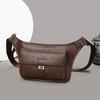 Neue Herren Vintage Brusttasche Wasserdicht Große Kapazität Crossbody Einzelne Umhängetaschen mit Sport Kleine Messenger Bags