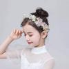 Korean Style Flower Crown Hairband Tiara Garland Wristband Headwear Wreath Headband  Girls Headwear