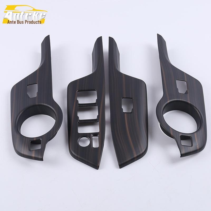 Compatible 18 CHR Power Window Switch Trim - Armrest Sticker Car Accessory