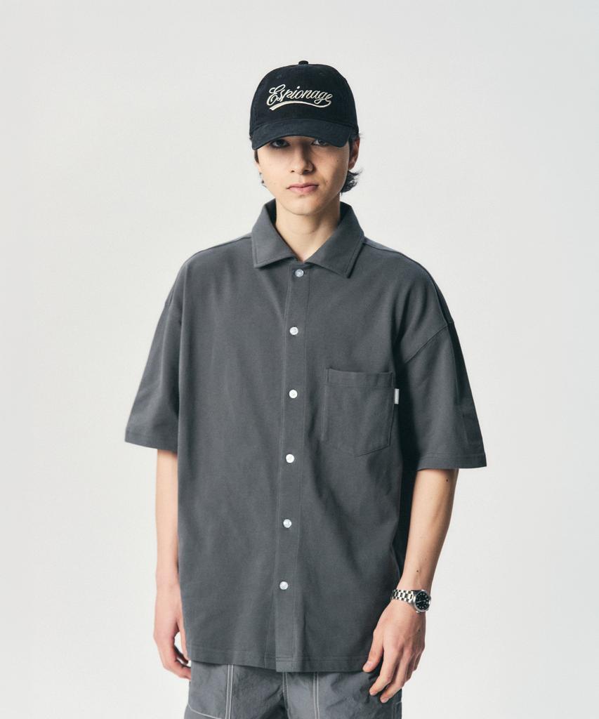 ESPIONAGE Script Logo Vintage Cap Black