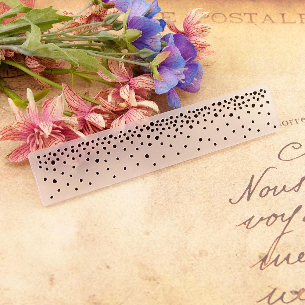 Stamp Embossing Folders Plastic Embossing Folder DIY Craft Template Molds Handmade Art Craft Supplies Fondant Cake Decorating