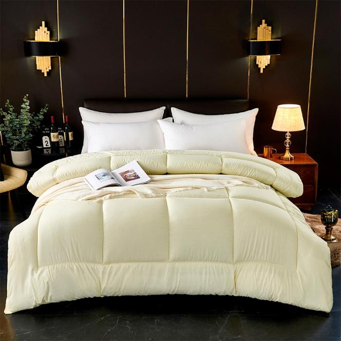 Thickened Spring Warm Autumn Quilt Warm Bedding In Autumn And Winter The Four Seasons Polyester Fibre Quilt