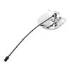 Perfectly Compatible Trailer Cover for Fiat 500 Rear Bumper Chrome Finish