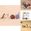 Collectible The Secret Life Of Pets Max Snowball Duke Chloe Gidget Action Figures 14 Pcs