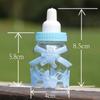 Cute Transparent Christening Party Favour Decoration Favour Bottle Candy Box Fillable Bottles