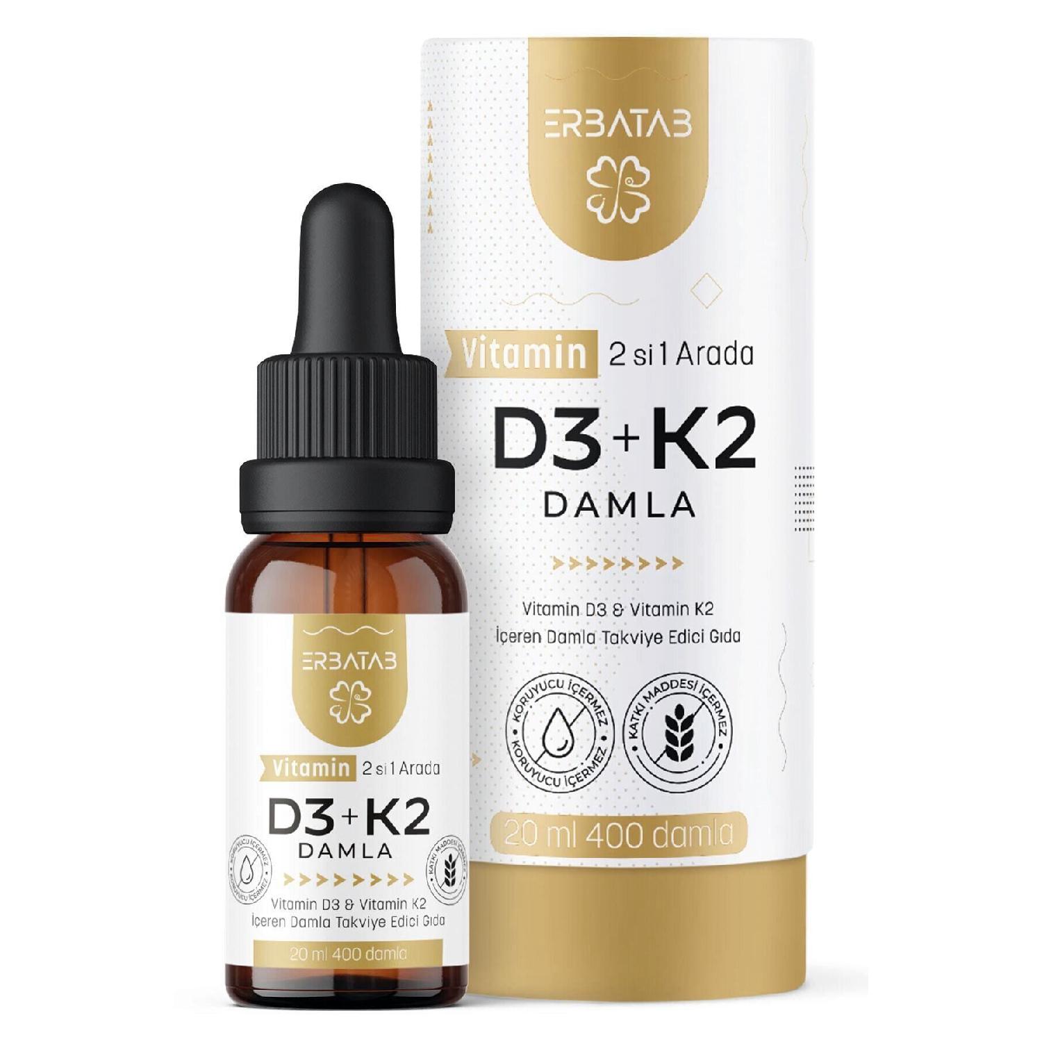 

Вітамін D3 K2 2 в 1 краплі