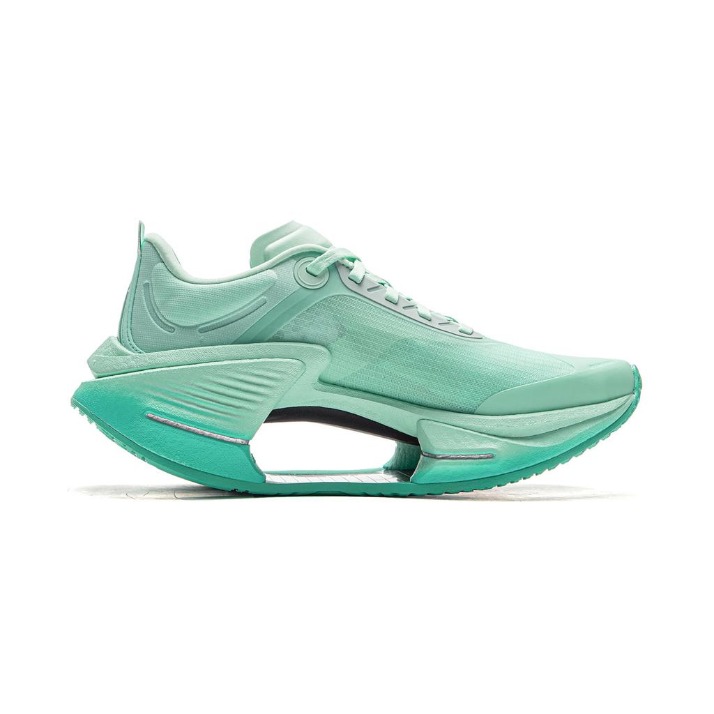Li Ning Absolute Shadow 3 Essential Technology Professional Speed Training Running Shoes Women Sneakers Clear-Water-Green ARRV002-16