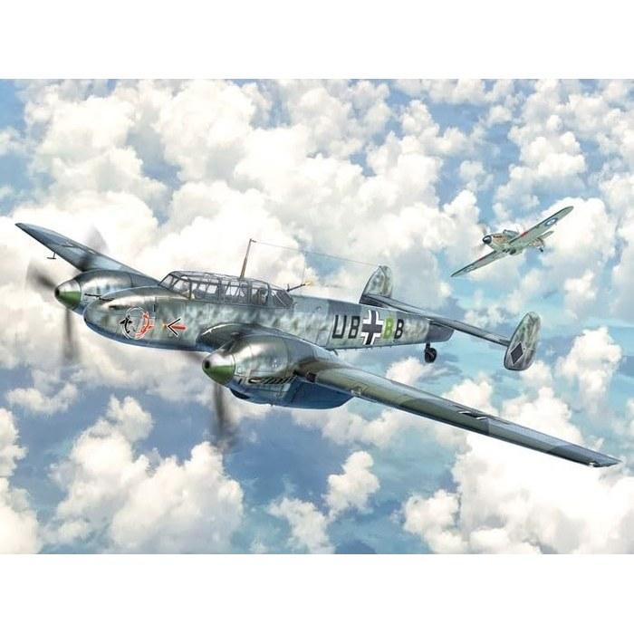 [Tamiya] Italeri 1/72 Aircraft Series No.049 Bf110C Fighter Interceptor Plastic Model 39049, molded color