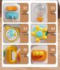 Montessori Busy House Toy: Steering Wheel for 1-2 Year-Olds' Fine Motor Skills