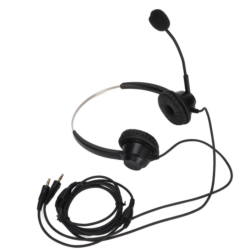 H360DPC Call Center Headset On Ear Computer Headphone with Mic for Home Office Customer Service