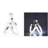 Light Up LED Dog Harness Rechargeable Adjustable Luminous Pet Chest Strap Soft Flashing Dog Glowing Vest Outdoor Activities