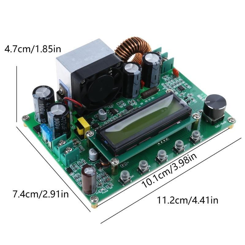 Boosts Module AdjustableModule DC10-75V to DC0-60V Output Power Converters Circuit Board Module 720W 12A