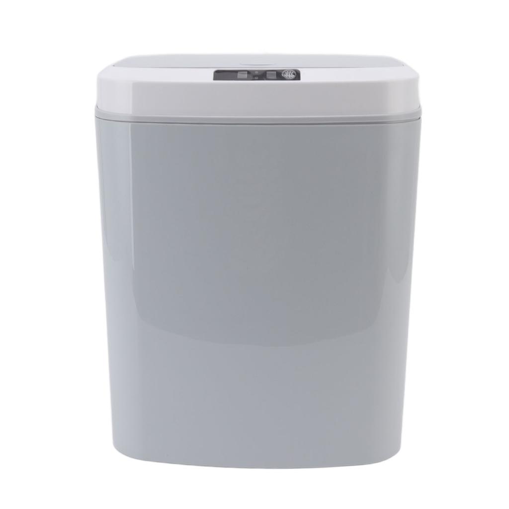 Inteligentny kosz na śmieci 16L Indukcja na podczerwień Sterowanie przyciskiem Ręczny Cichy Domowy Automatyczny kosz na śmieci