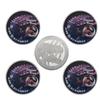 Monete Metalliche Commemorative Collezione Dinosauri, Intorno, Gioca con Medaglie Commemorative, Monete Attrazione Turistica