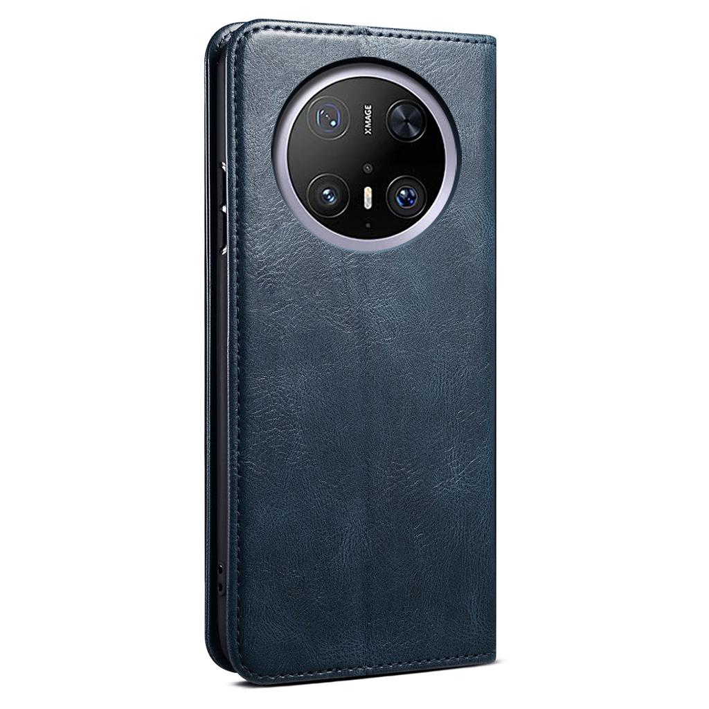For Huawei Mate 70 Pro/Mate 70 Pro+ Case Crazy Horse Texture Waxy Leather Wallet Stand Phone Cover