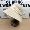 Big Eaves Sunscreen Bucket Hat Women's Summer UV Protection Face Small Sun Hat Versatile Foldable Basin Hat