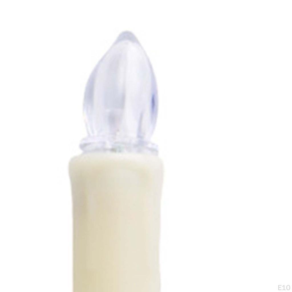 10 Pieces Christmas LED Candles Flameless Taper ,Candles Window Light for