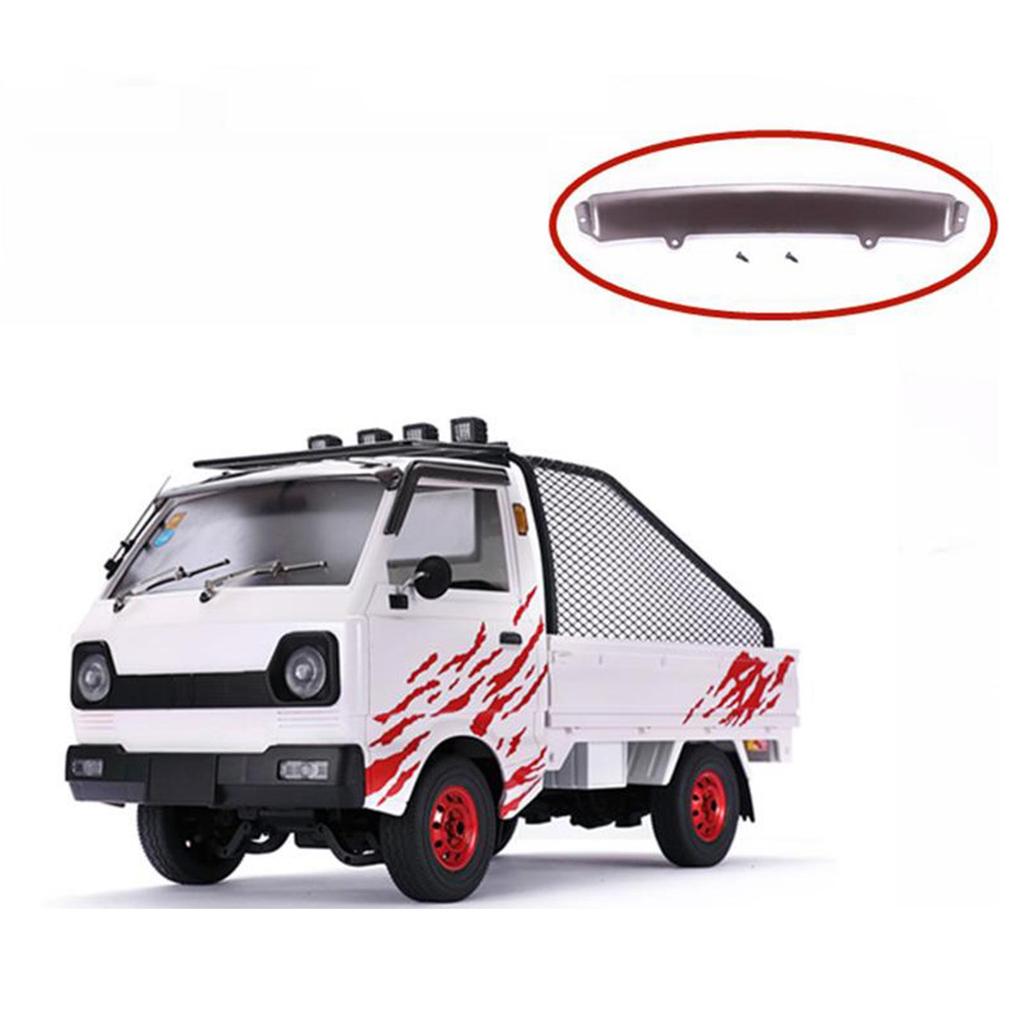 WPL D12 1/10 RC Car Upgrade Parts Metal Roll Cage Roof Light Battary Box Bottom Protection Plate Accessories
