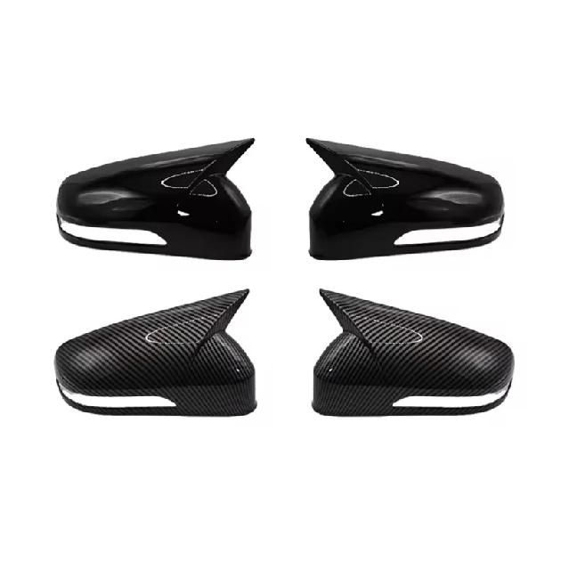 Car Sticker Rearview Side Mirror Cover Fit For Chery Tiggo 8 Pro MAX 2018 - Wing Cap Rear View Case Trim Carbon ABS