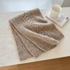 Knitted Fried Dough Twists Scarf for Female and Male Thick Warm Shawl for Student Lovers