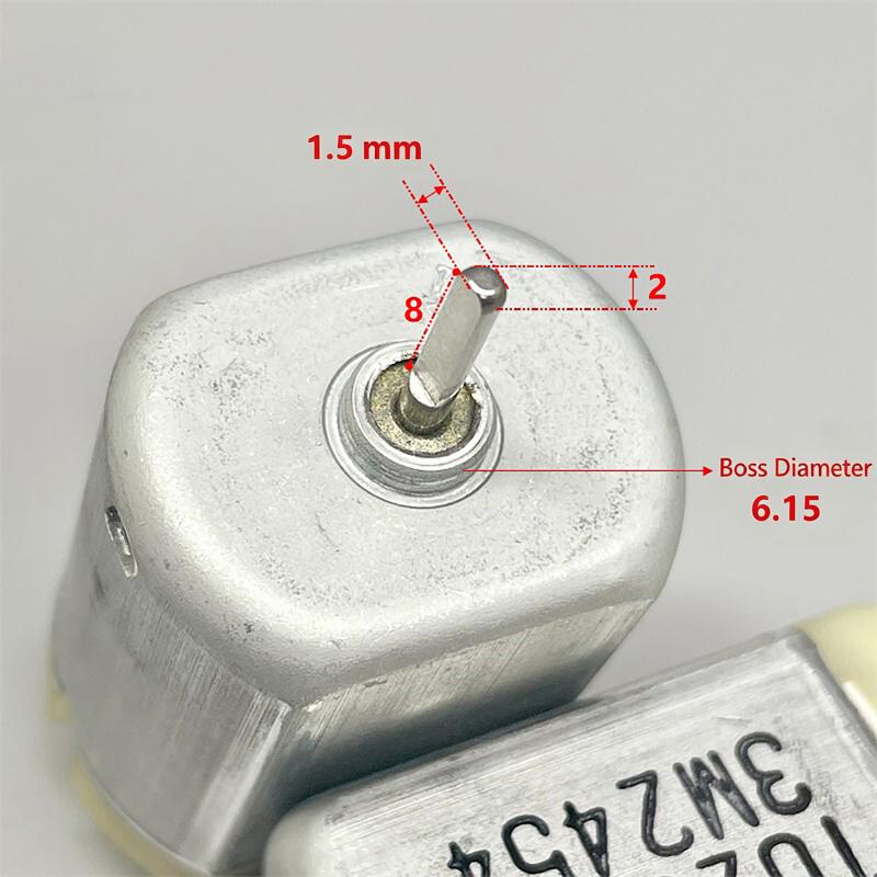 1/3/5PCS Easy Install DC 12V Johnson 1020776 Motor Flat D-Shaft for Car Door Lock Actuator Fix