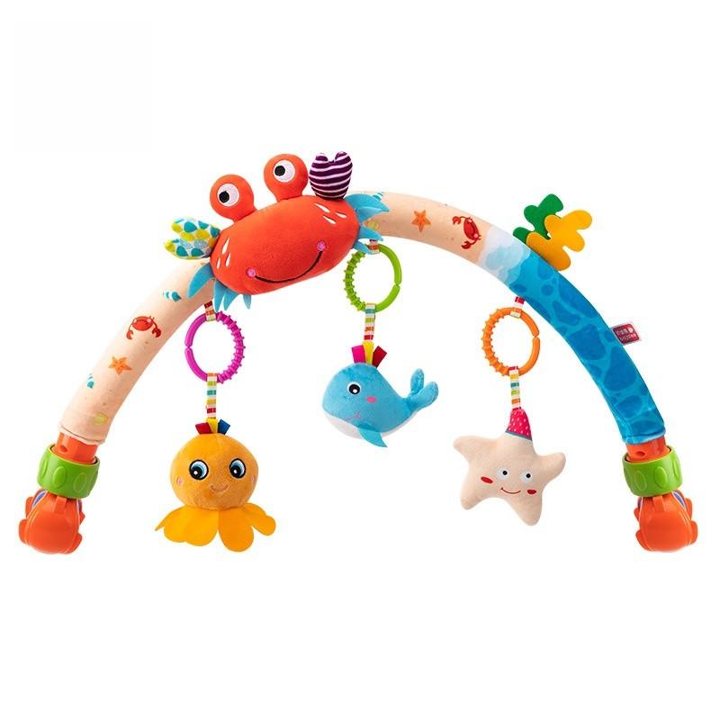Babybett-Clip Auto-Spielzeug Hängende Glocke Mit Meeresdesign Für Säuglinge und Kleinkinder
